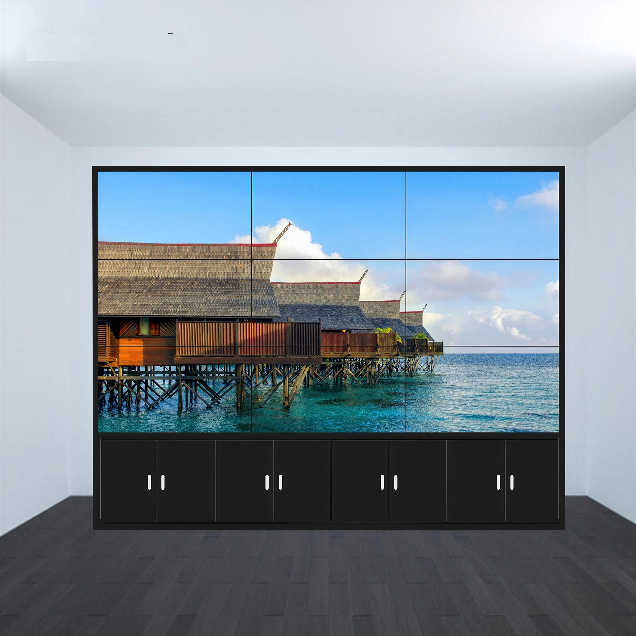55-inch FHD LED-DID Splicing Video Wall 3.5mm Bezel