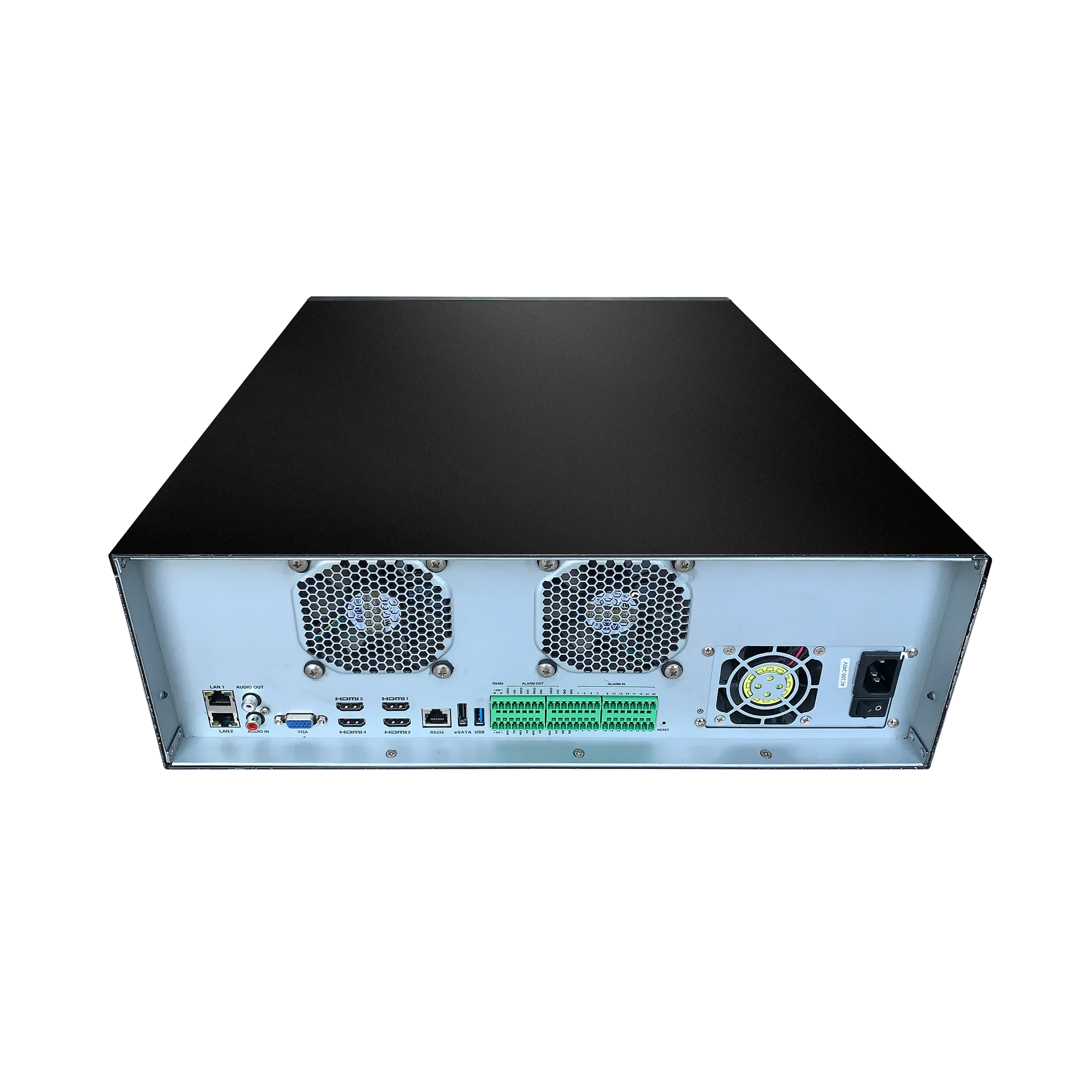 16 Megapixel 128 Channel 8K NVR with 16 HDD Slots